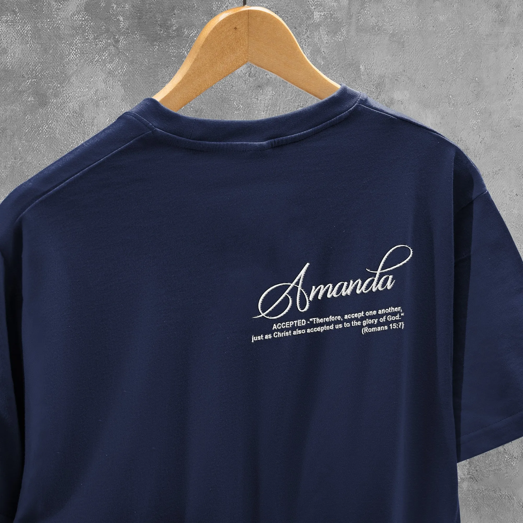 CHRISTIANARTBAG Personalized Embroidered Unisex T-shirt: Uncover the sacred meaning of your name - Personalized T-Shirt - CAB01180724.