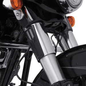 Ciro 43011 Upper Fork Tin Accents - Gloss Black