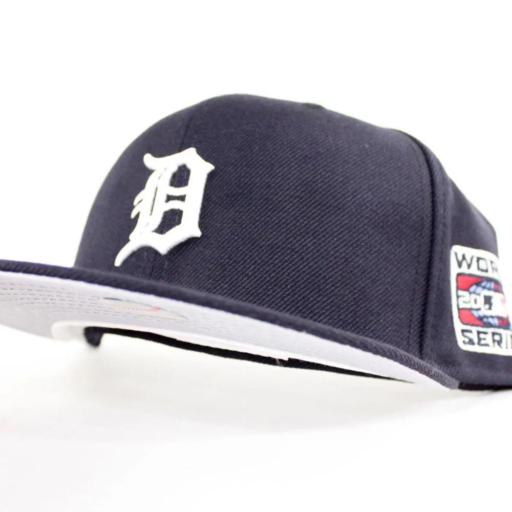 Detroit Tigers 2006 World Series New Era 59Fifty Fitted Hat (Navy Gray Under Brim)